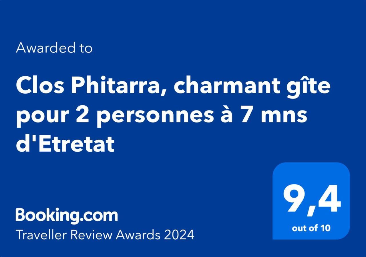 Clos Phitarra, Pour 2 Personnes A 7 Mns D'etretat Ferienhaus